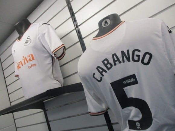 Swansea City shop/Peterjon Cresswell