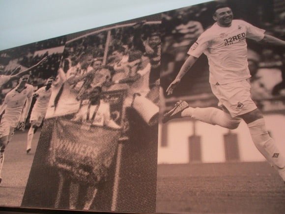 Swansea City shop/Peterjon Cresswell