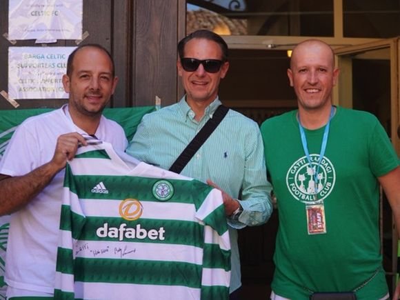 The usual suspects: Proudly displaying the Hoops