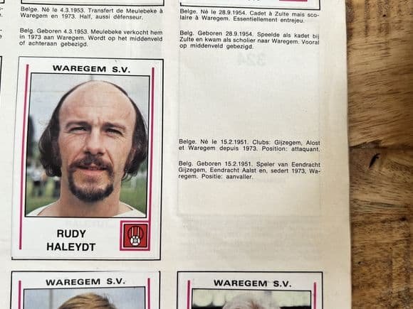 Rudy Haleydt – why didn't anyone tell him?