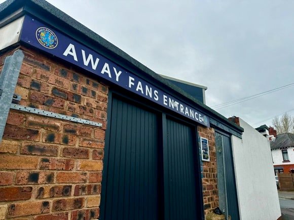 Macclesfield FC away entrance/Joe Stubley
