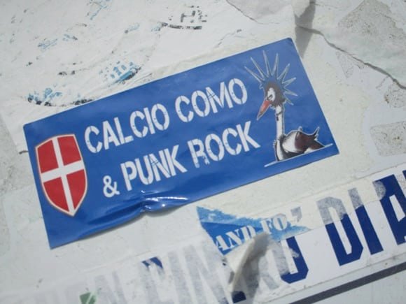 Como 1907 sticker/Peterjon Cresswell