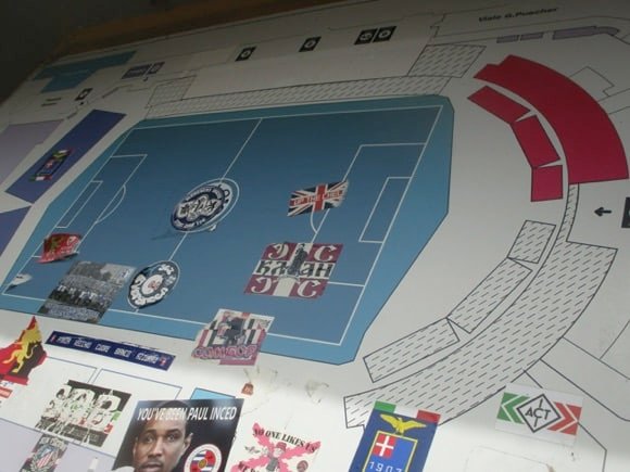 Stadio Giuseppe Sinigaglia stadium plan/Peterjon Cresswell
