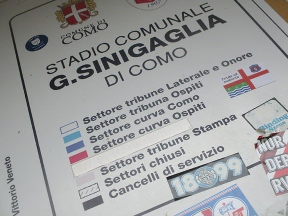 Stadio Giuseppe Sinigaglia, Como/Peterjon Cresswell