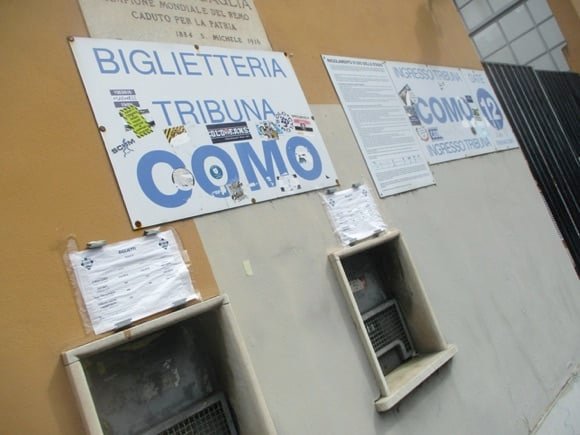 Como 1907 tickets/Peterjon Cresswell