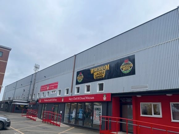 Wrexham AFC club shop/Joe Stubley