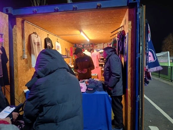 Dulwich Hamlet MegaContainer/Brian Mulligan