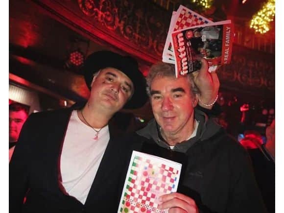 Another satisfied customer: With Boro convert Pete Doherty