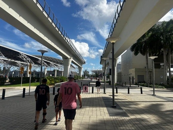 Inter Miami transport/Joe Stubley