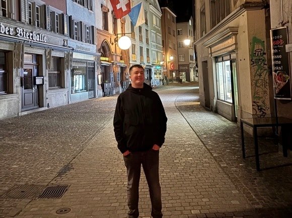 Jack Gillies in Zürich