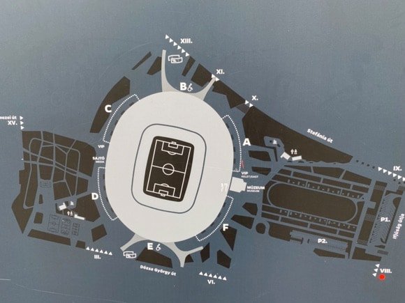 Puskás Aréna stadium plan/Andy Clark