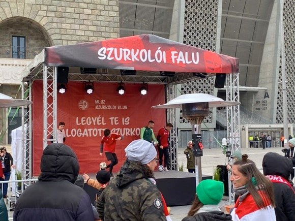 Puskás Aréna Fan Village/Andy Clark