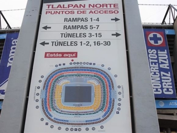 Azteca Stadium plan/Matt Walker