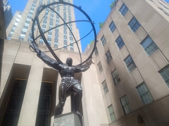 Atlas statue/Brian Mulligan