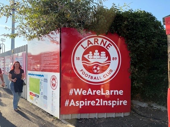 Larne FC tickets/Mariia Makarova