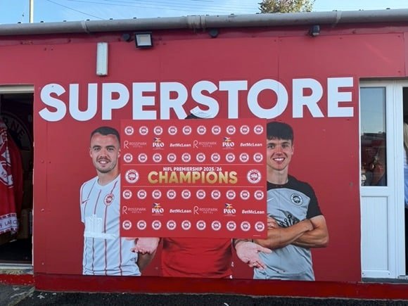 Larne FC Superstore/Mariia Makarova