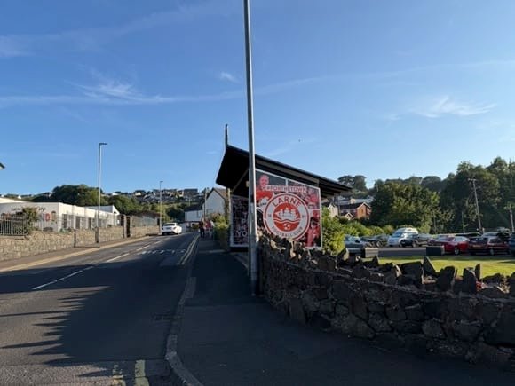 Larne FC transport/Mariia Makarova