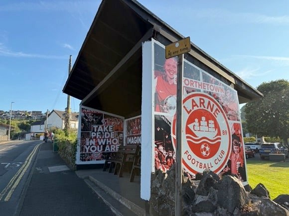 Larne FC transport/Mariia Makarova