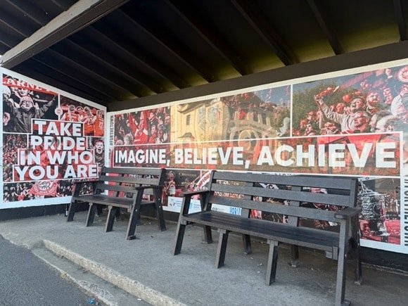 Larne FC transport/Mariia Makarova