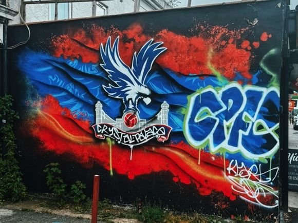 Crystal Palace mural/Darren Brinham